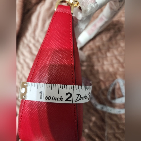 kate spade Red Leather Crescent Shoulder Bag - Picture 9 of 11